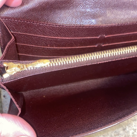 Louis Vuitton Tan Canvas & Leather Monogram Wallet - Picture 10 of 12